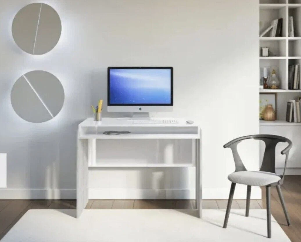 110 cm Computer Desk Study Writing Table PC Laptop